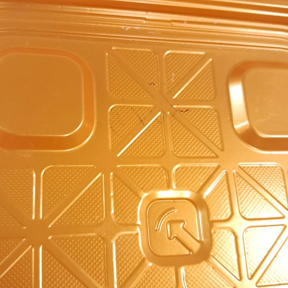 Ziploc‎ plastic Containers Gold Medium Square 5 cup x3 Limited Edition Holiday